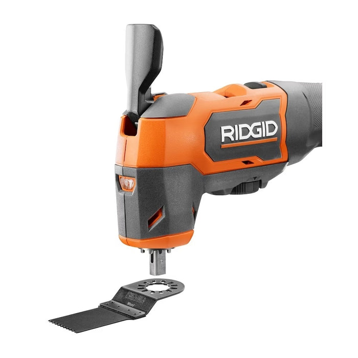 RIDGID 18V Brushless Cordless Oscillating Multi-Tool (Tool-Only)