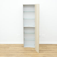 18x63x11-inch Aquos Curved Front 1-Door Cabinet