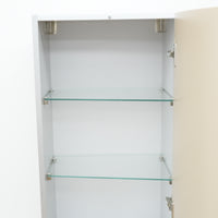 18x63x11-inch Aquos Curved Front 1-Door Cabinet