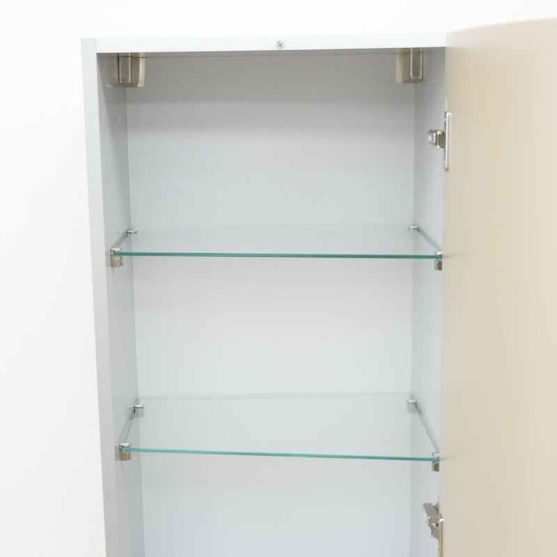 18x63x11-inch Aquos Curved Front 1-Door Cabinet