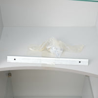 18x63x11-inch Aquos Curved Front 1-Door Cabinet