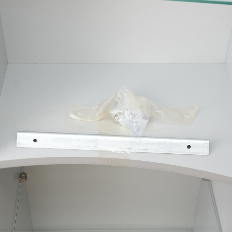 18x63x11-inch Aquos Curved Front 1-Door Cabinet