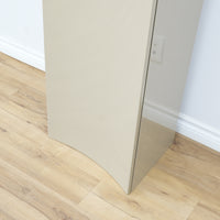 18x63x11-inch Aquos Curved Front 1-Door Cabinet