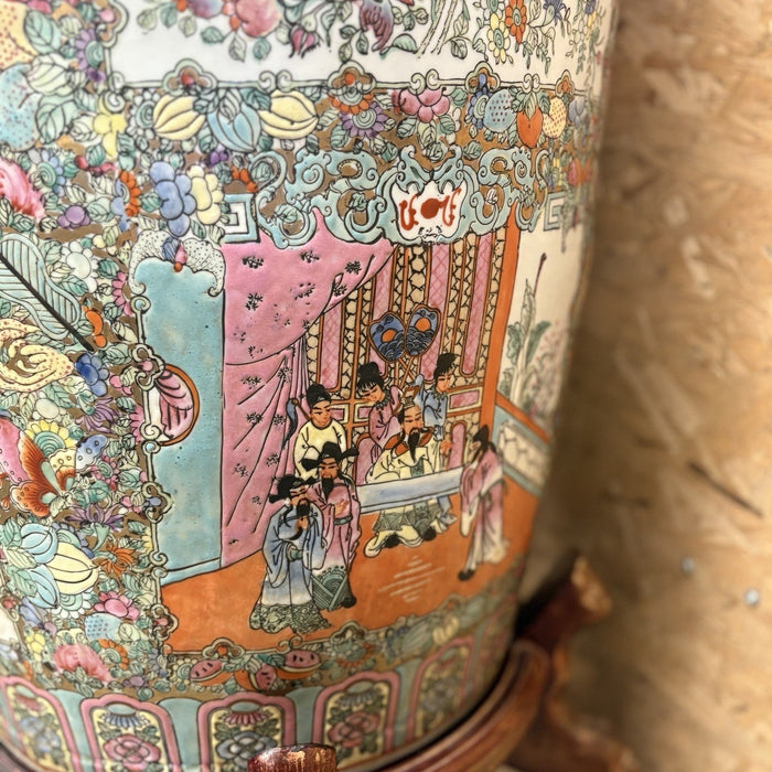 19-Inch Chinese Floor Vase