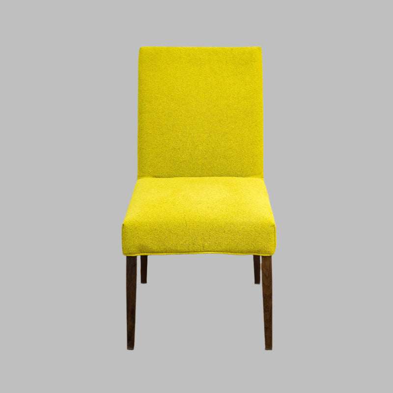 Chloe 19.5-Inch W Forest Green Fabric Lounge Chair with Tapered Legs