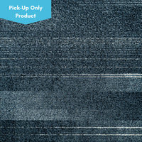 19.625-Inch Square Carpet Tile in Modern Grey Stripes, 2.67 sq. ft./pc