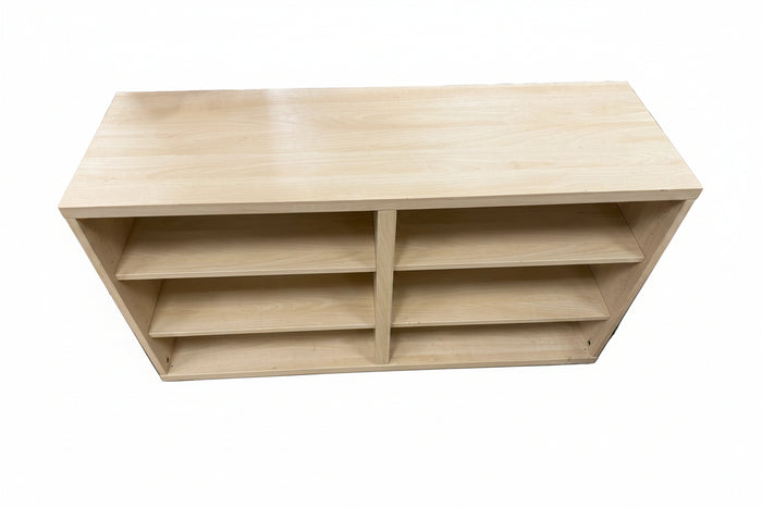 Light Colored Wooden Bookcase