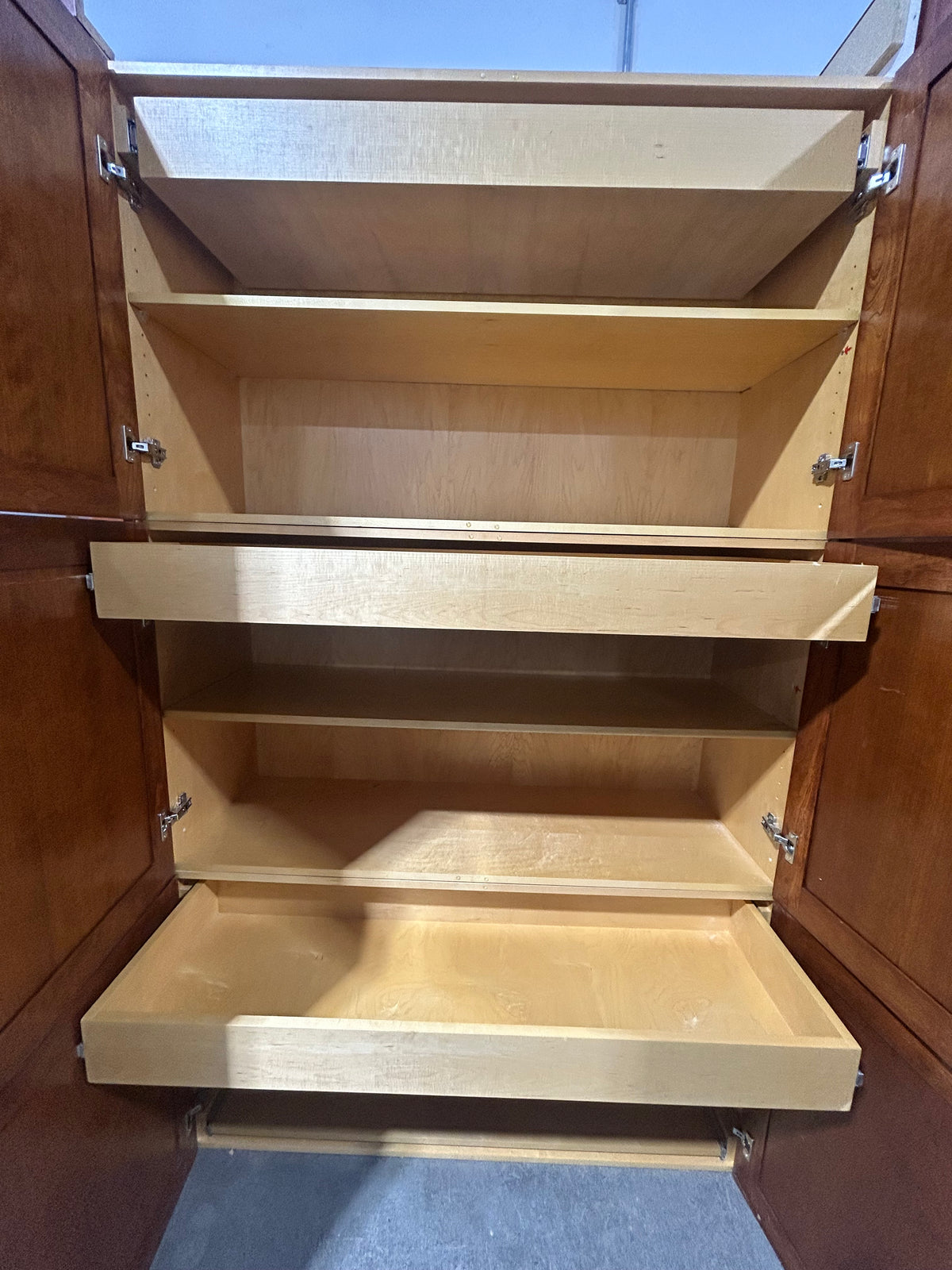 Artem Brown Shaker-Style Panel Kitchen Set