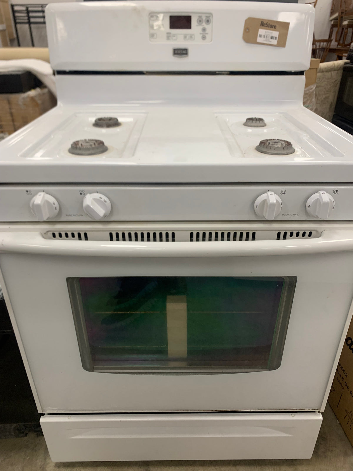 Maytag White Gas Stove