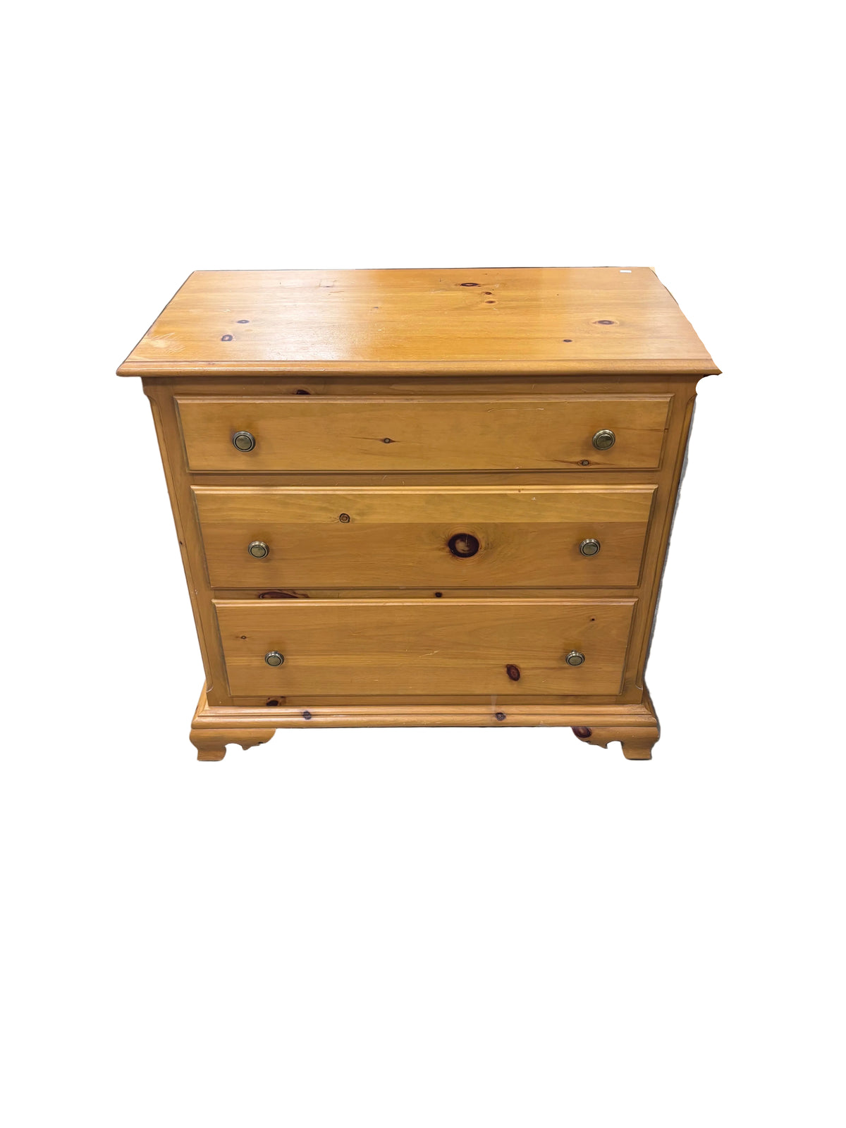Rustic Pine Chest of Drawers