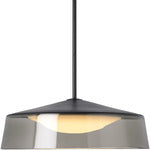 1 Light Black Pendant 700TDMSQGPKBB-LED