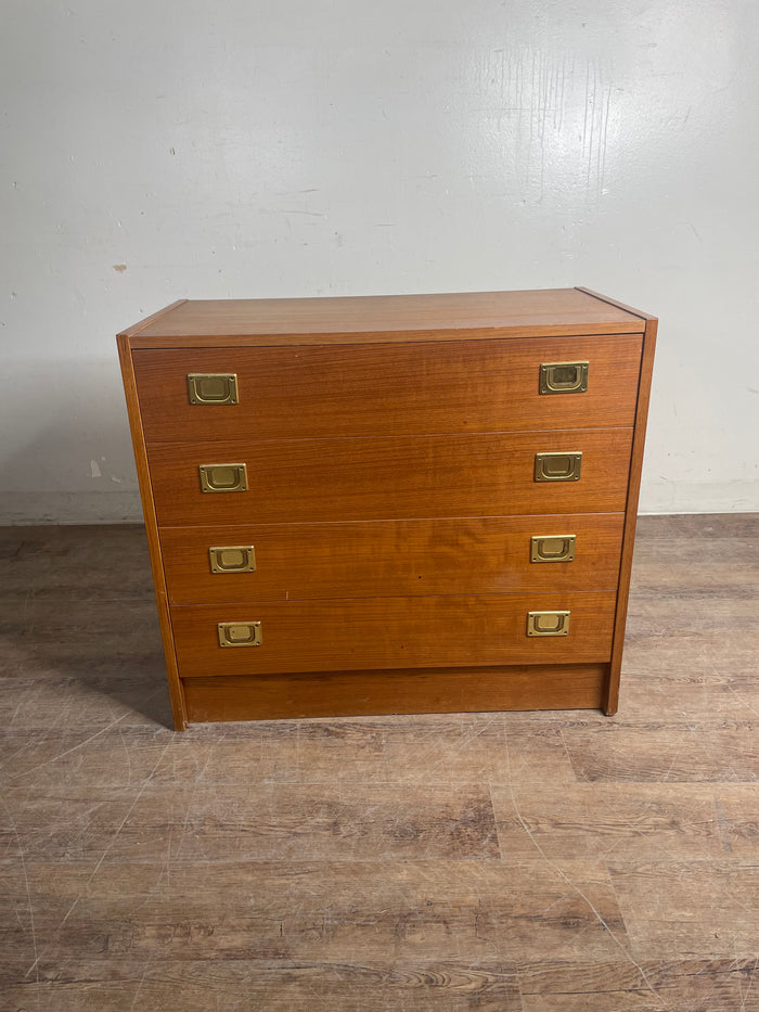 4-Drawer Veneer Chest