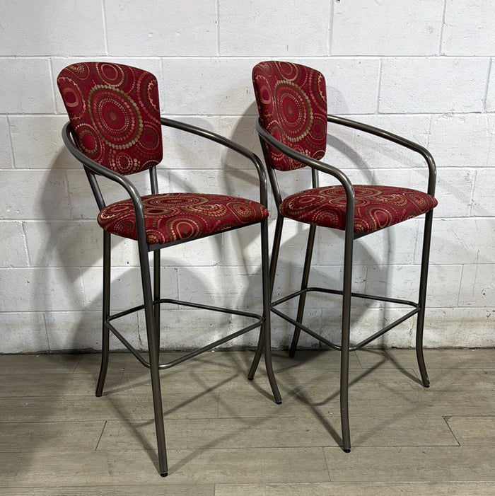 Kotor Burgundy Bar Stools