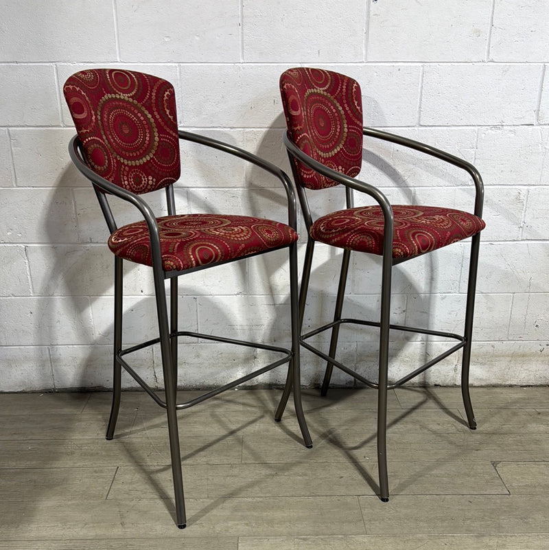 Kotor Burgundy Bar Stools