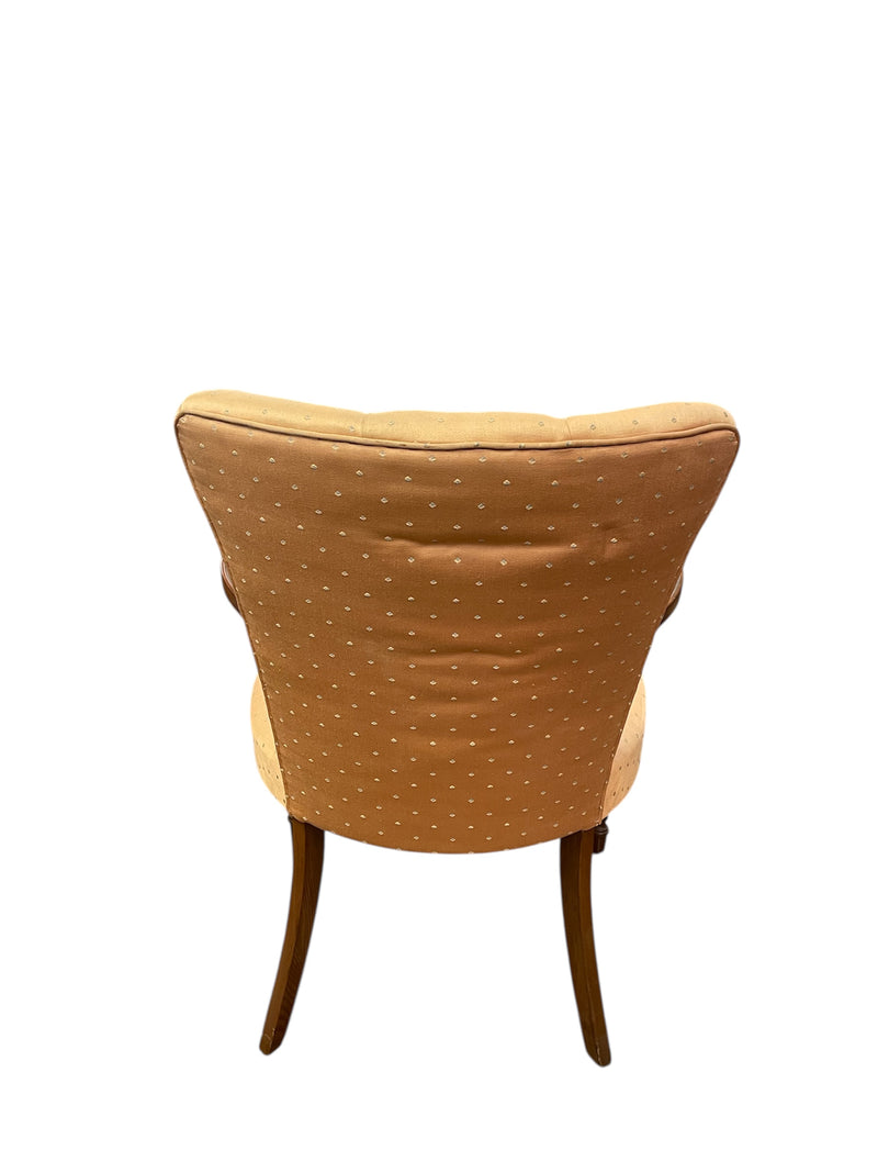 Patterned Upholstered Armchair