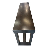 Contemporary Espresso Console Table