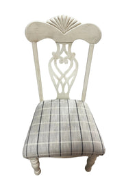 Dining table and six chairs