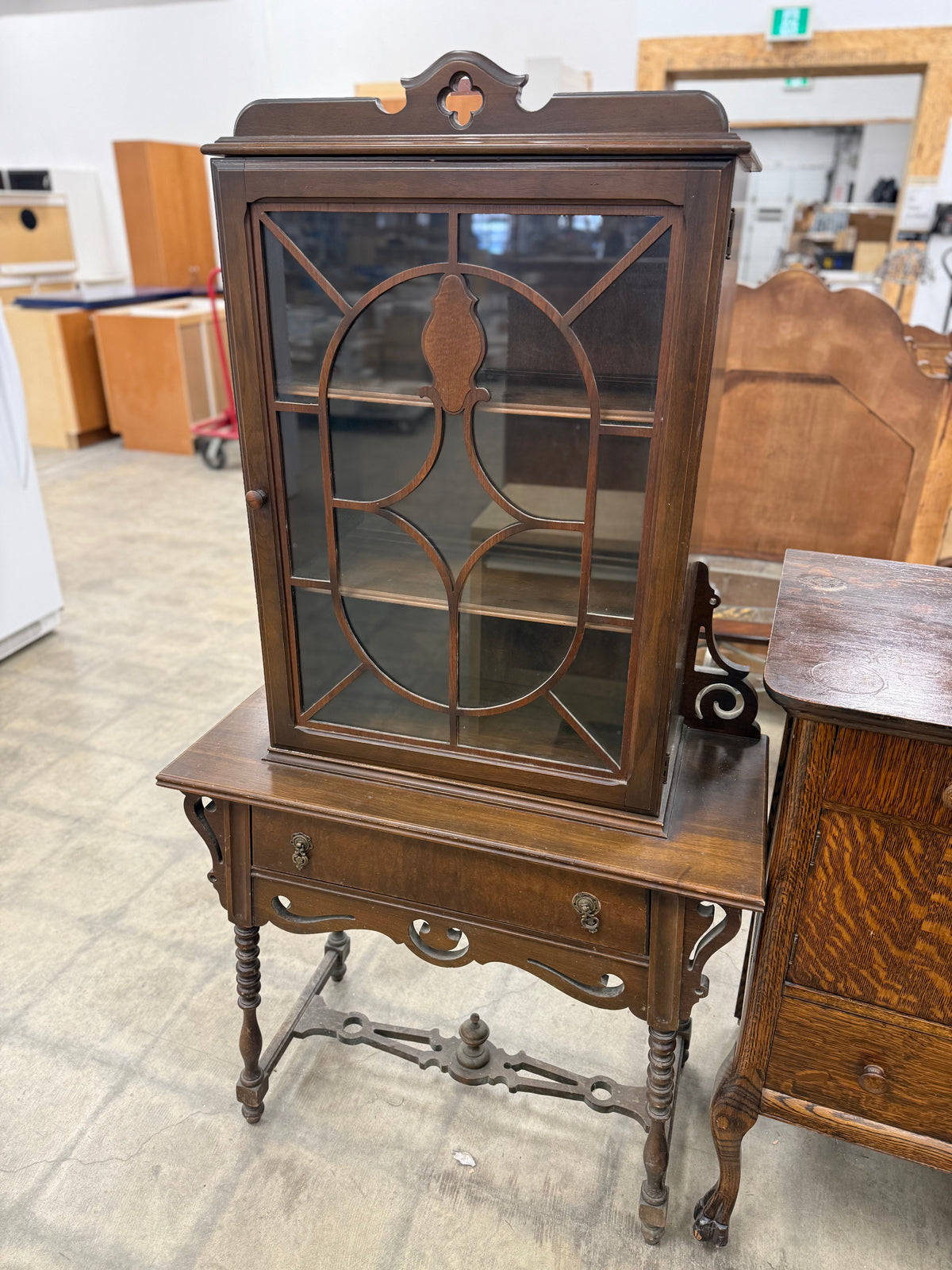 Georgian Revival Styled China Cabinet