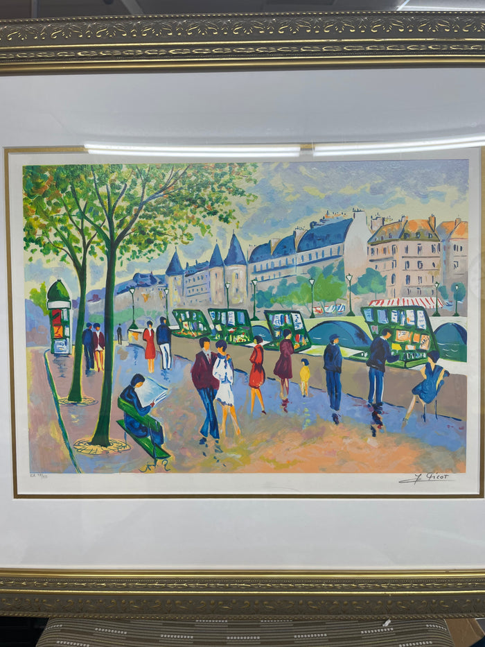 Paris - Bouquinistes sur les quais - Jean Claude Picot
