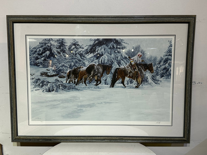 "When Trails Grow Cold" By Paul Calle