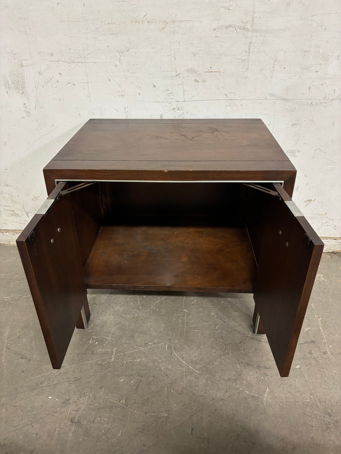 Faux Rosewood Nightstand