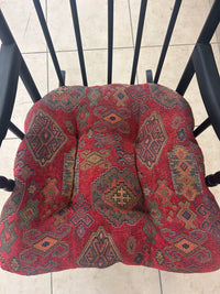 Mateo Rocking Chair with South Western Pattern Cushion