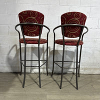 Kotor Burgundy Bar Stools