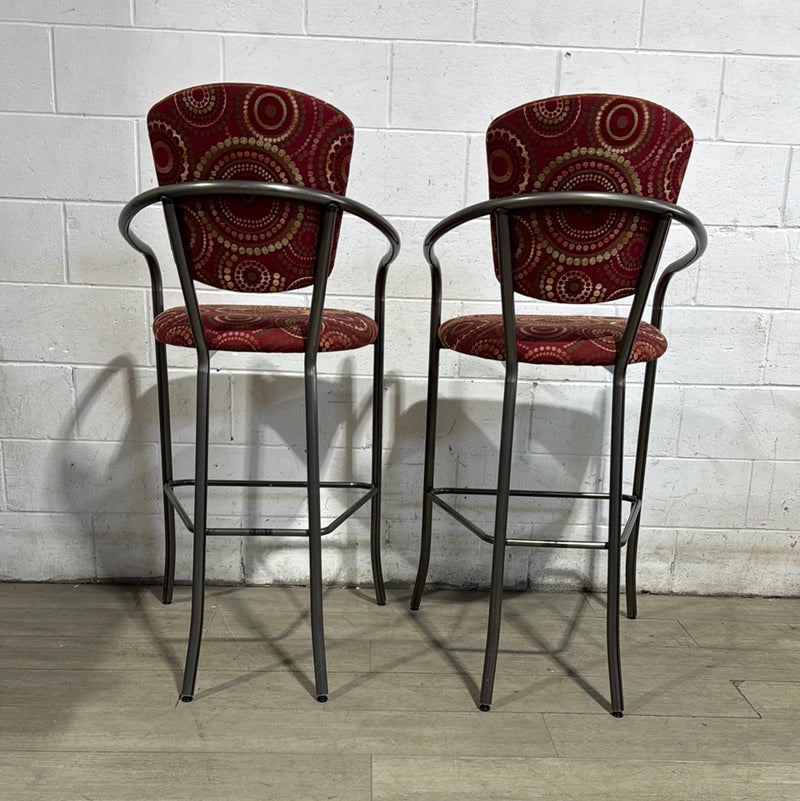 Kotor Burgundy Bar Stools