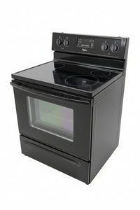Black Whirlpool 30-inch Electric Range Stove
