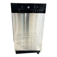 GE 18" Built-In Front Control Dishwasher with Stainless Steel Tall Tub Stainless Steel - GBF180SSMSS