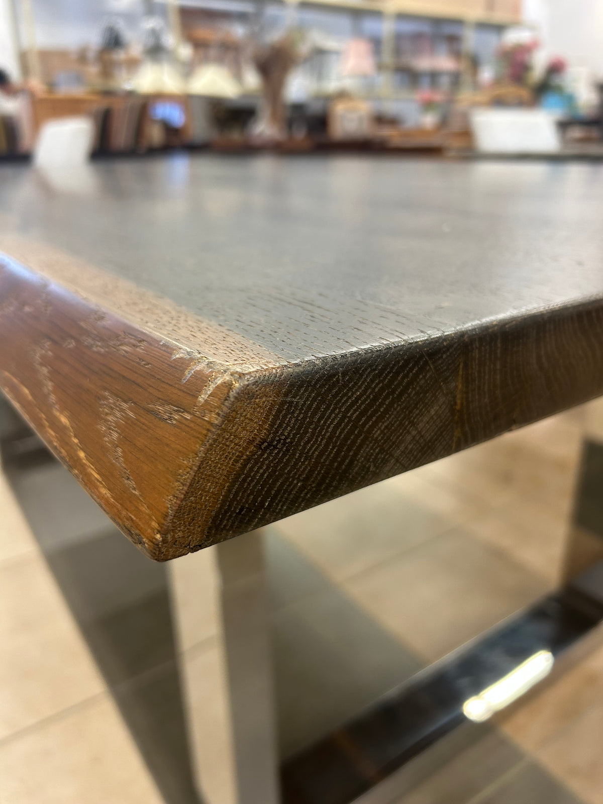 Java Live Edge Solid Dining Table