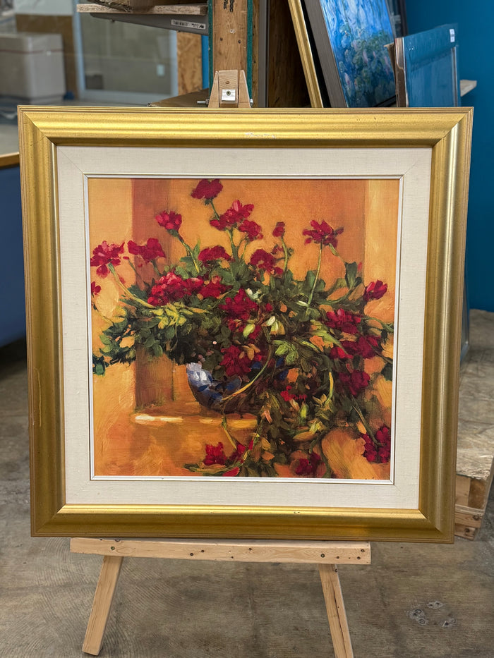 Ivy Geraniums by Philip Craig