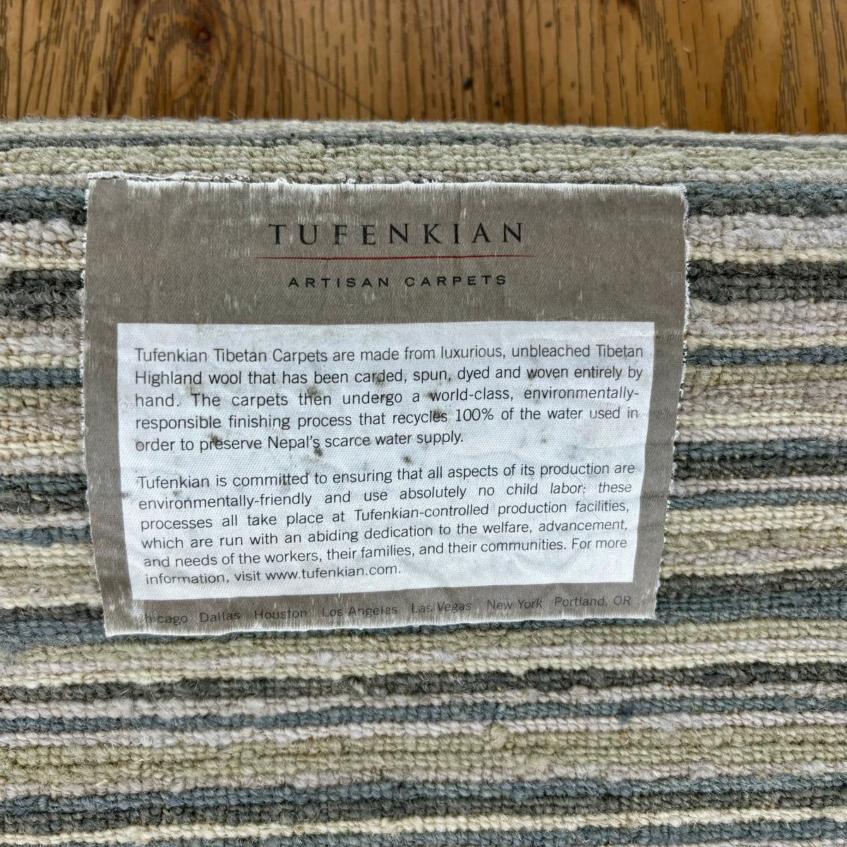 3x5-ft Spectrum Iceberg Area Rug – 100% Wool, 2-0046012