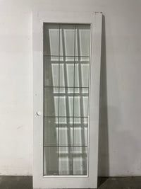 30" x 80" French Door