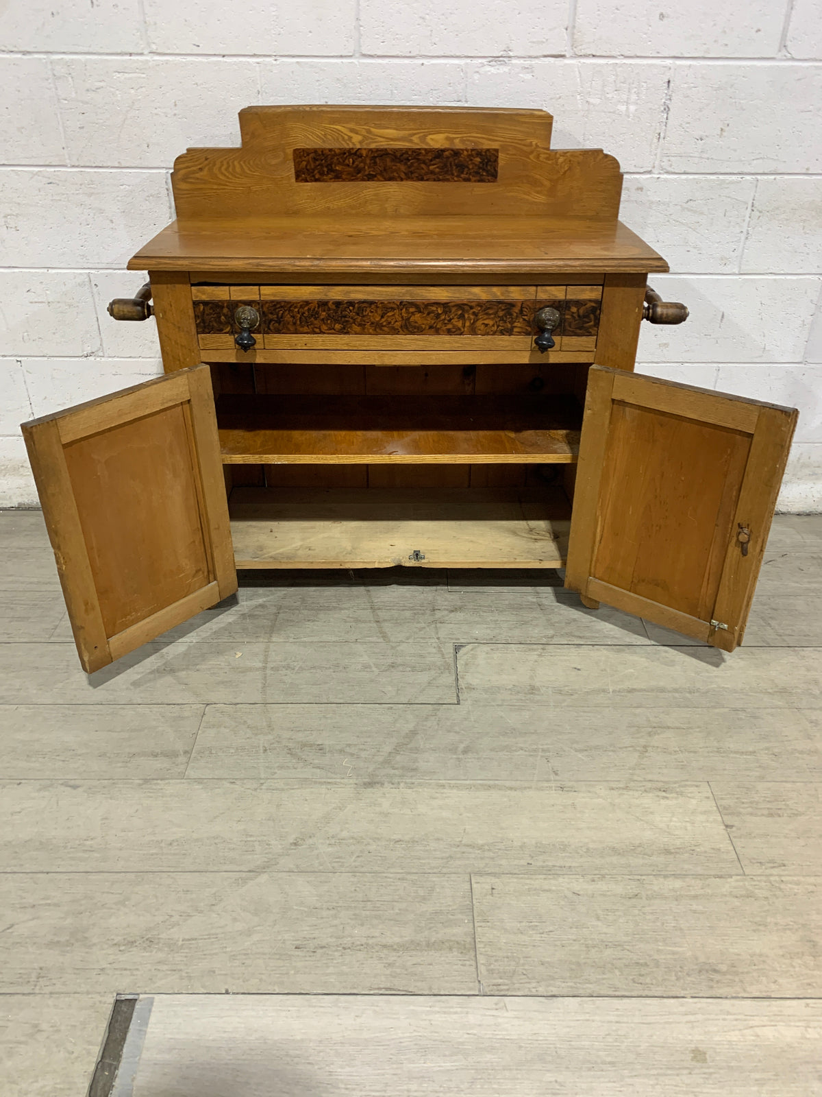 Antique Dry Sink Cabinet