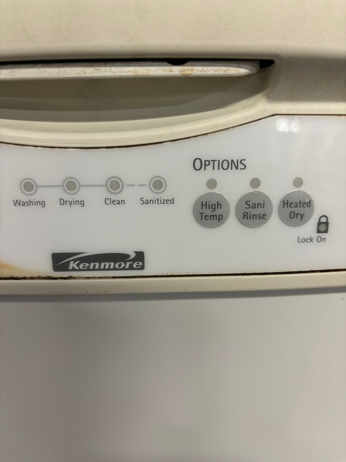 KENMORE White Dishwasher 24"W