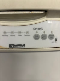 KENMORE White Dishwasher 24"W
