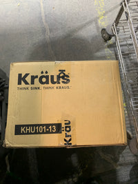 Kraus Standart PRO 13" Undermount 16 Gauge Stainless Steel Single Bowl Bar Prep Kitchen Sink
