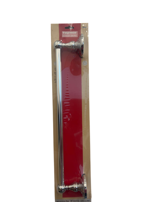 Taymor Brentwood 18-in Polished Chrome Towel Bar