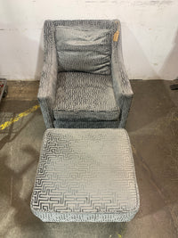 2-Pc Set Geo Club Chair