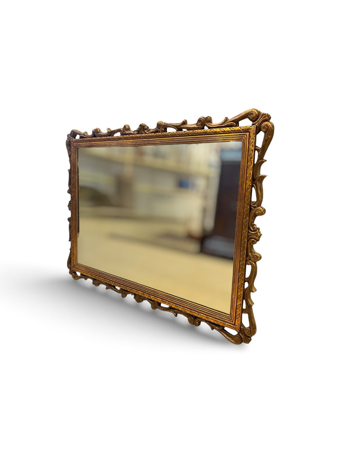 Vintage Style Ornate Gold Wall Mirror