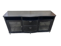 Black Wooden Entertainment Center