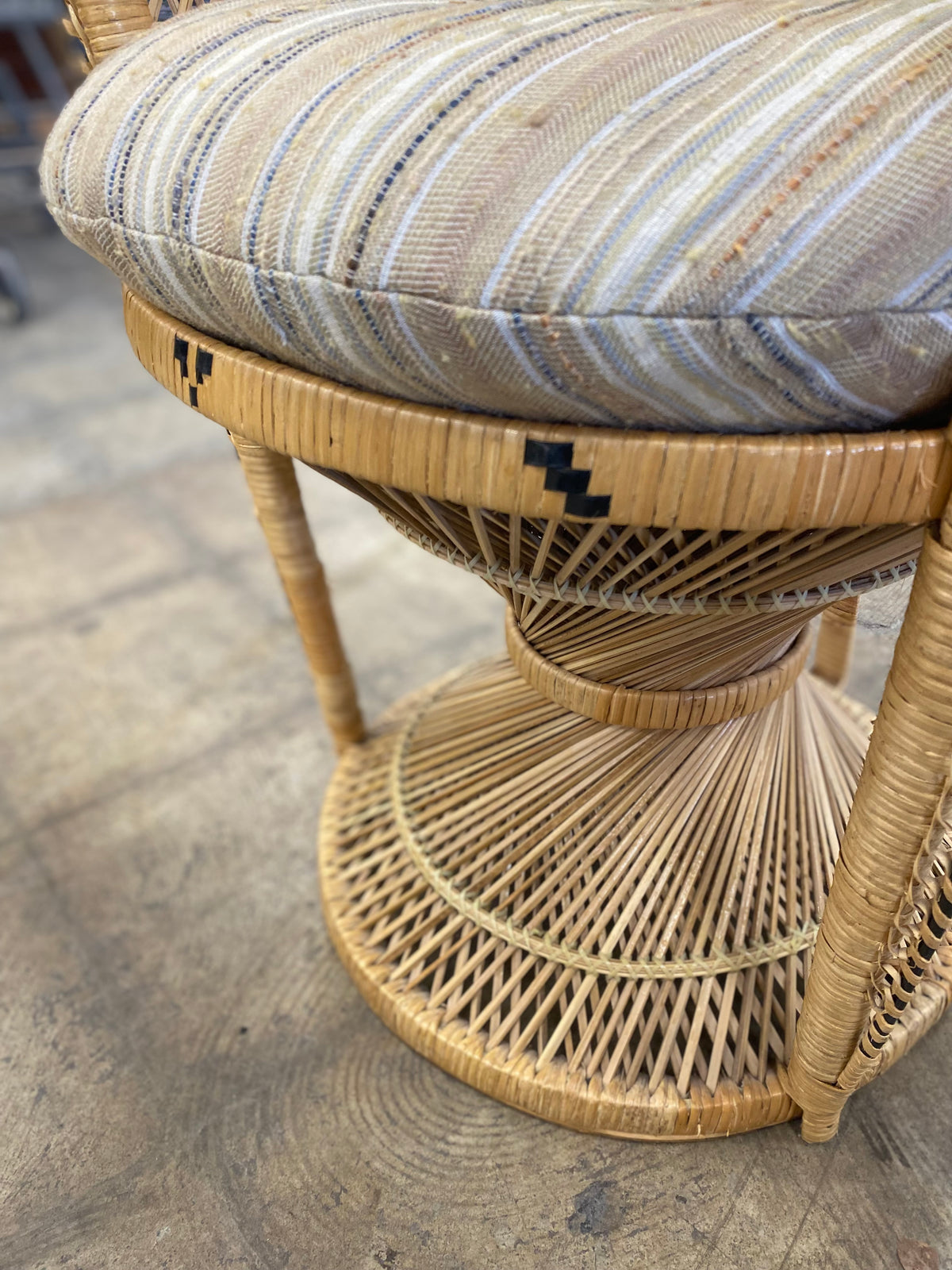 Rattan Peacock Chair