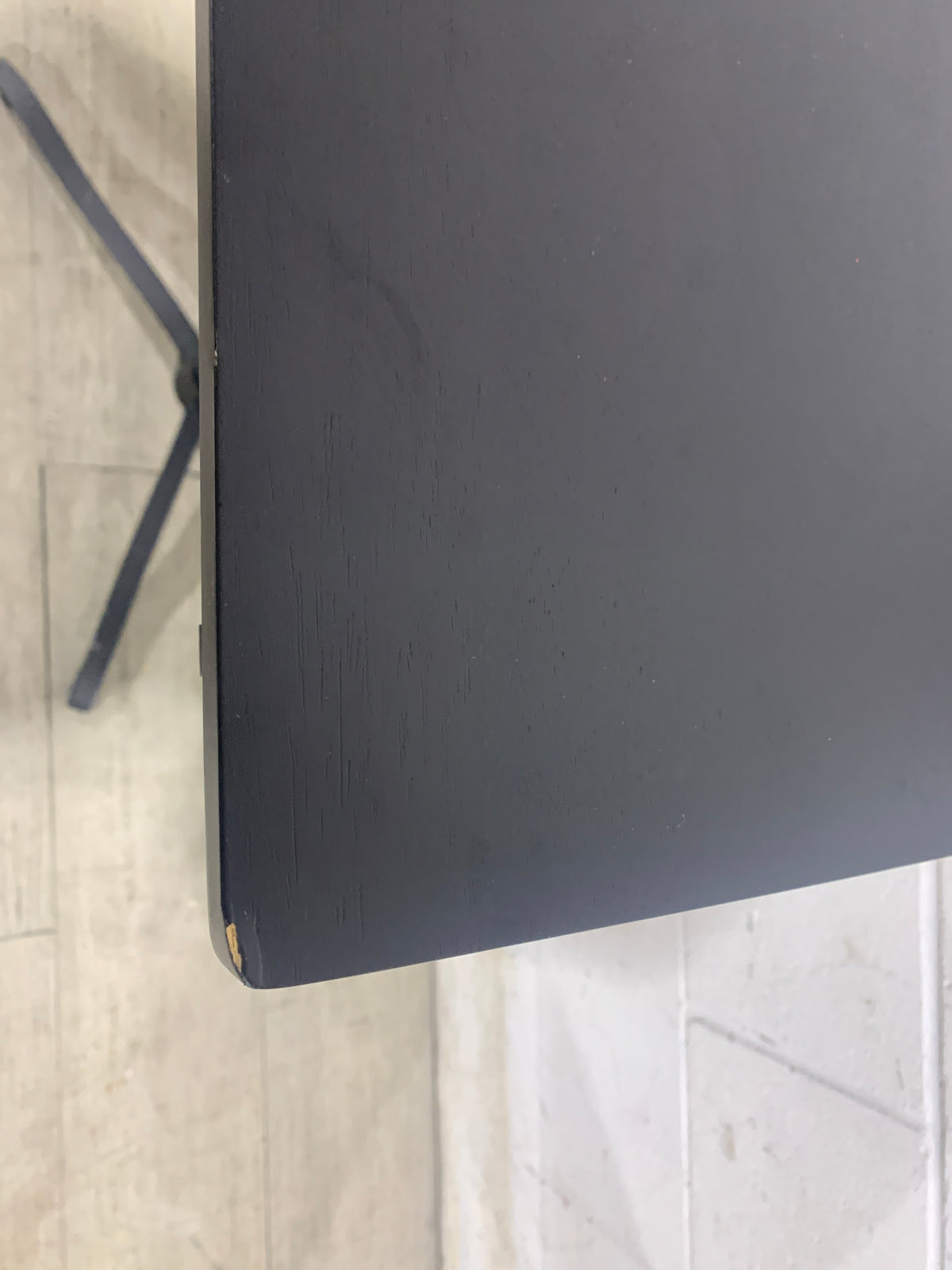 Black Folding Tray Table