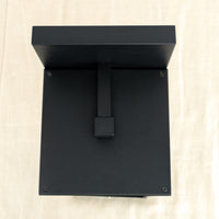 1 Light Windsor Outdoor Wall Light With Black Finish - 7" D x 7" W x 26" H