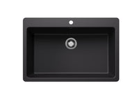 Blanco 33" Super Single Bowl Drop-In/Undermount Kitchen Sink (As is)
