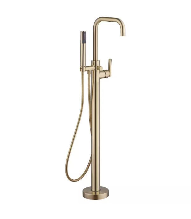 Glacier Bay Kaylyn 1-Handle Freestanding Floor Mount Faucet