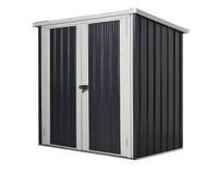 Outsunny 5 ft. x 3 ft. Garden Storage Shed Metal Tool House