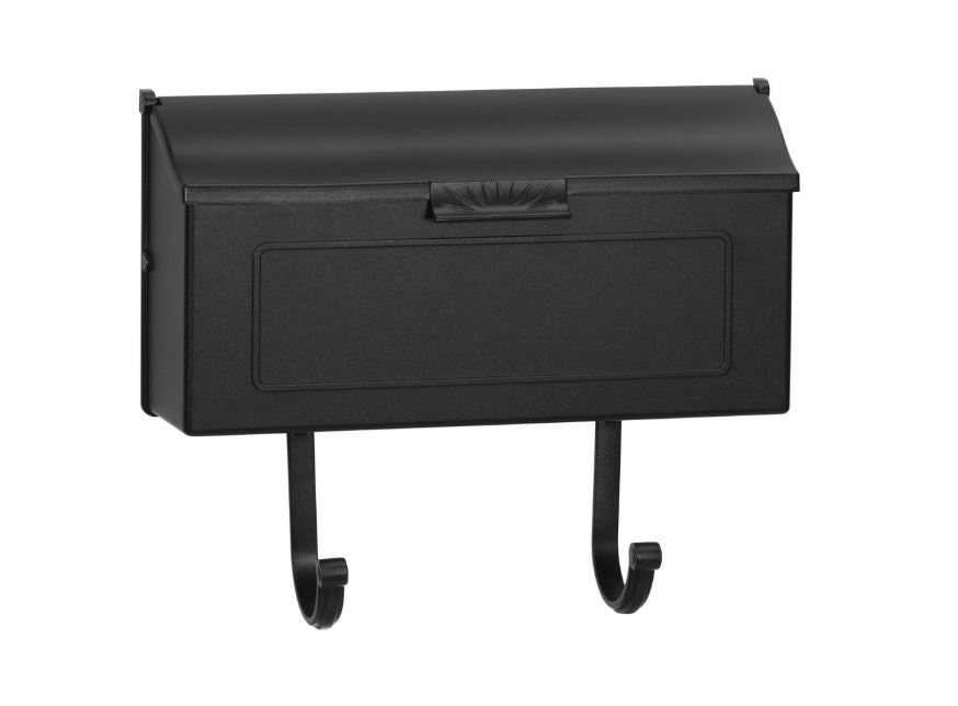 PRO-DF Classic Cast Aluminum Mailbox (Black)