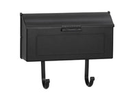 PRO-DF Classic Cast Aluminum Mailbox (Black)